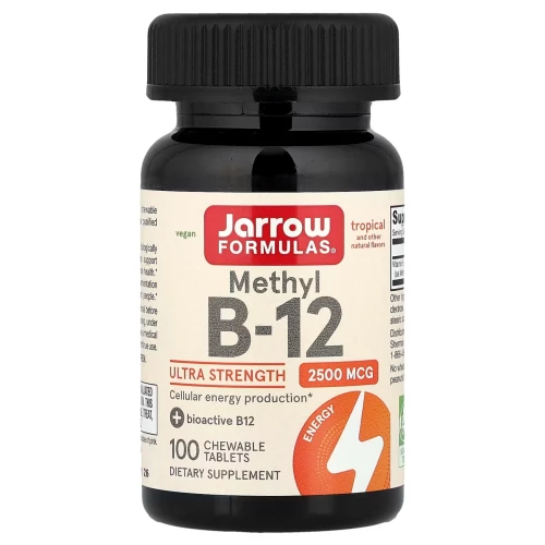 Jarrow - Methyl B-12 2500 mcg - 100 tabletek